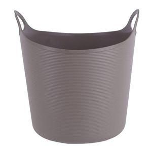 말랑한바구니 그레이 라인 다용도바구니 빨래바구니 세탁기바구니 세탁바구니