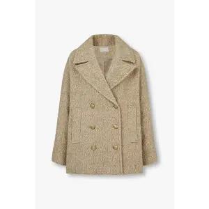 [VOV](본점)신세계강남 단독 [VOV] 보브 멜란지 부클 더블 하프 코트 7124416501