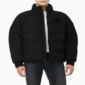 캘빈클라인 진 남성 셔닐 스탠드 카라 다운 푸퍼 자켓 4RE503G