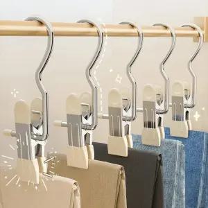 심플리프 논슬립 1단 집게 옷걸이 6개입