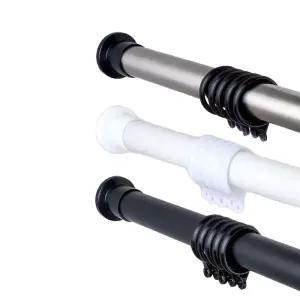 무타공 긴커튼봉 설치 힘센압축봉