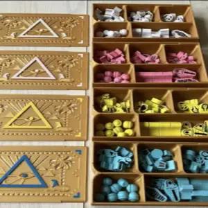 멘네페르 보드게임 오거나이저 구성물 보관함 인서트