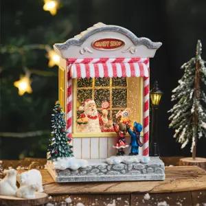 캔디샵 산타클로스 크리스마스 오르골 8곡 캐롤 무드등