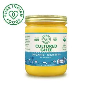 퓨어 인디언 푸드 유기농 목초사육 발효 기버터 398g