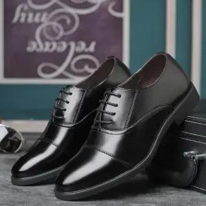 남성 NK515 구두 정장 블랙 트렌디한