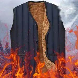 남자 패딩 조끼 경량 퀼팅 아우터 남성 방한 조끼 겨울 작업용 작업복 보온 방풍