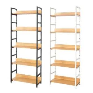 철재 우드 책장 선반 5단 (WE5F2F9)