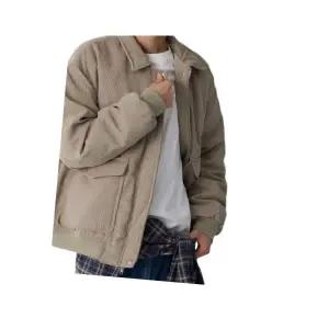 매장정품 8SECONDS 에잇세컨즈 코듀로이 패디드 블루종 베이지 425X38LYLA 694578