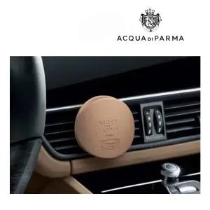 아쿠아 디 파르마 차량용 방향제 베이지 케이스 디퓨저세트 6가지향
