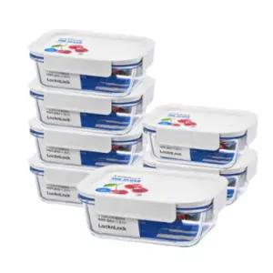 락앤락 내열유리 밀폐용기 더클리어 반찬통 7종 세트