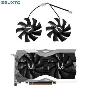Zotac GeForce RTX 2060 슈퍼 미니 소형 비디오 카드 냉각 팬용 87MM GA92A2H 0.35A GTX 1660 그래픽 팬