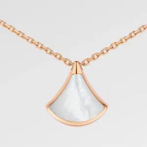 국내한정판  여성 디바스 드림 목걸이 미니 로즈골드 마더오브펄 360209