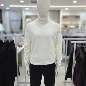 [지오지아] 모달 메리노울 터틀넥 ABG1EU1101 아이보리/차콜/라이트베이지/블랙