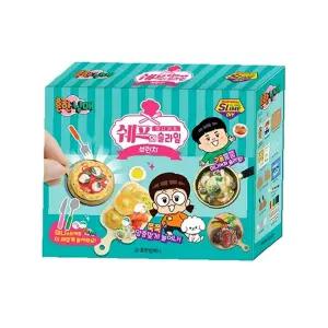 지글리 브런치 점토슬라임 모래슬라임 보아스린 밀크지글리 쉐프의 - 흔한남매
