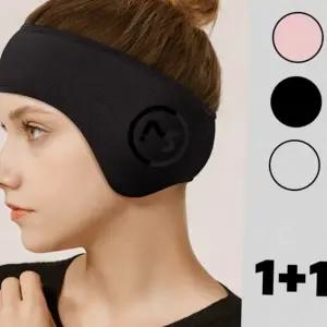 방한 귀마개 기모 스포츠 헤어밴드 플리스 귀마개 아웃도어 캠핑 보온 부드러운 풀오버 따뜻한 귀도리