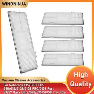 호환Roborock S7/S7 MaxV Ultra/S70/S75/S8/S8 Pro Ultra/T7S/G10S PRO/G20용 HEPA 필터 예비 부품 로봇 진