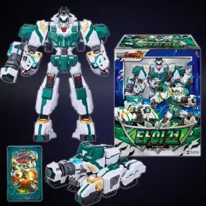 메탈카드봇W 타이건 탱크 중장비 변신로봇 장난감