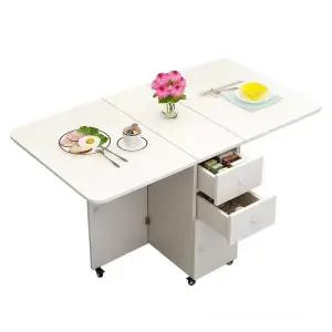 접이식 미니 식탁 수납형 원형 핀 주방 캐비닛 미니식탁 창고정리 수납