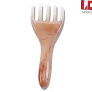 괄사빗 리빙듀오 파이브포크 핸디 괄사