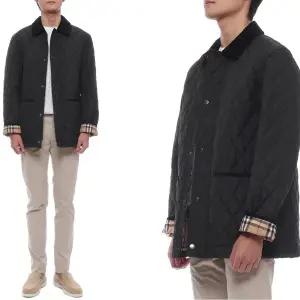 [버버리] 25FW 남성 코듀로이 나일론 퀼팅 재킷 (8110356 BLACK 25F)