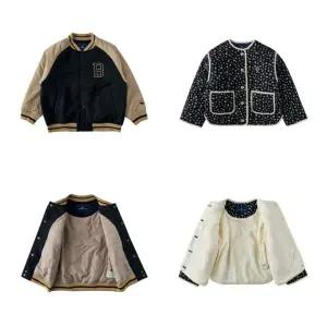 블루독 25년F/W신상 25A35-113-02,50 (BK) 베이스볼 패딩점퍼(정상가229,000원)