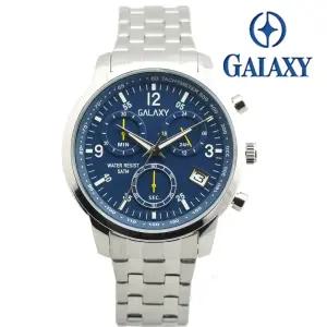 갤럭시 야광기능 크로노그라프 남성 손목시계 QA9011MD