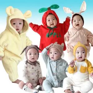 겨울신상 아기옷 신생아옷 바디슈트 수트 6개월 12개월 백일 돌 선물 출산