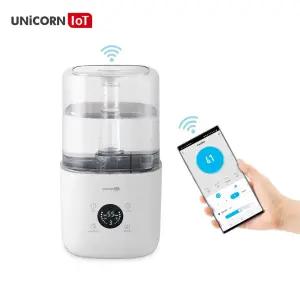 UNICORN 대용량 4.5L 스마트 UV 살균 초음파 가습기 전용앱 리모컨 IOT TL-HM45V