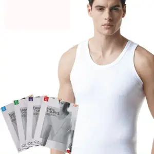 [하프클럽/알티피아]런닝셔츠 트라이 남성 나시 5매 메리야스 순면 민소매 런닝