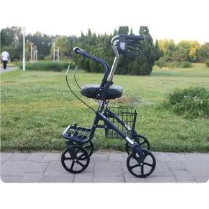 어르신보행기 걸음보조기 할머니 보행기 블루 유모차