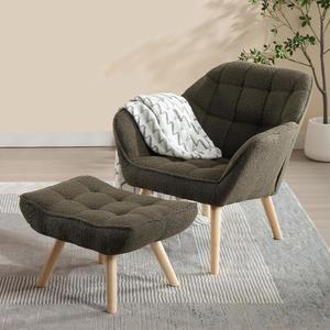 ZH4YOU 셰르파 액센트 의자, 오스만 제국의 현대적인 퍼지 독서