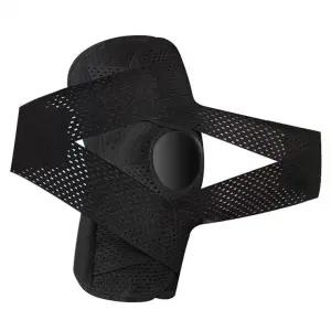 4방향 스프링 무릎 관절 보호대 이중 크로스 날개 밴딩 슬개골 햄스트링 보호