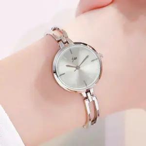 [골드스마일]여성 실버 손목시계 메탈 스트랩 시계 메탈 밴드 시계 여자시계