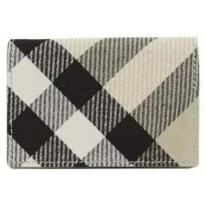 [명품] 8086009 체크 자카드 카드 명함지갑