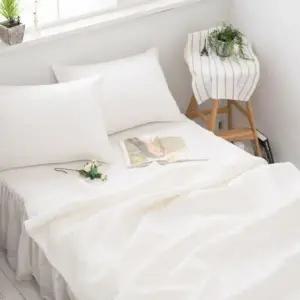 [골드스마일]기획전) 인기 (여름이불 퓨어 화이트 감성 순면워싱여