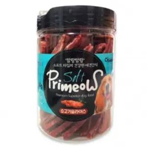 고품질 강아지 통 간식 개육포 져키 소고기슬라이스 200g 강아지육포 (WFFJ11S)