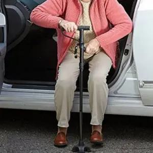 고품질 09FARM 효도지팡이 가벼운 어르신 할머니 할아버지 DN 할머니 (WFFK5SN)