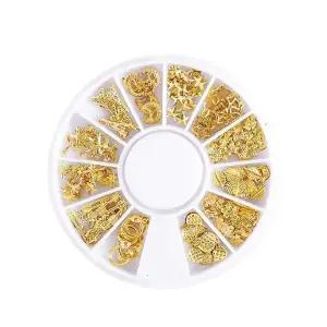 [하프클럽/]네일 파츠 세트 셀프 젤네일 디자인 스톤 아트 재료