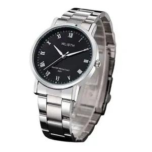 [골드스마일]TC 남성 라이트 메탈 아날로그 손목 시계 정장 남자 방수 심플시계