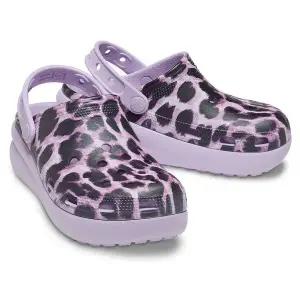 [크록스] 키즈 클래식 크록스 애니멀 큐티 클로그 K / 207838-90L 레오파드 / 초