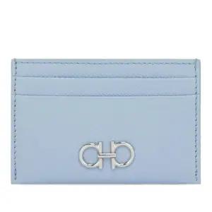 페라가모 간치니 가죽 슬림 카드지갑 2200070789862 WASHED