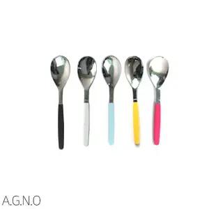 아동용 유아 숟가락 알록달록 컬러 어린이 스푼 다채로운 디자인