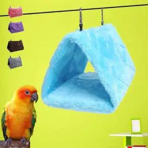 [골드스마일]앵무새 방한 동지 새장 새용품 새집 삼각 해먹 대형 새해먹
