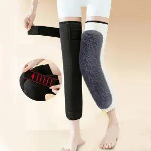 융털 기모 무릎 보온 보호대 방한대 발토시 레그워머