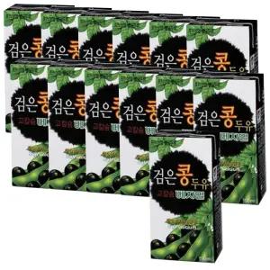 정식품 베지밀 검은콩 고칼슘 두유 190ml x48팩 검은참깨