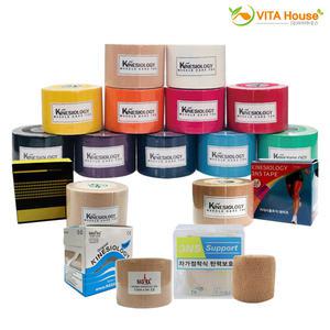 V11 3NS 키네시올로지 자가점착 나사라 근육테이프 모음 (4롤)