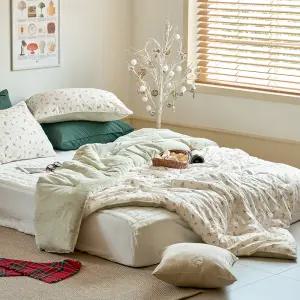 [모던하우스] ON 젤라또극세사 싱글 차렵이불 xmas베리+민트