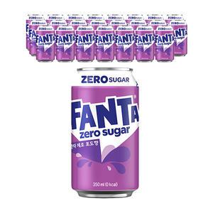 환타 포도제로, 350ml, 24개