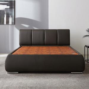 동서가구 미암 PU흙침대 SS/Q DF912187 모음 - 고급형 가죽 엔틱 퀸침대 아쿠아 출시