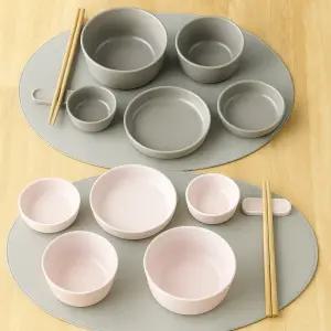 예작마루 그릇세트 14p 밥그릇 그릇 식기 본차이나 홈세트